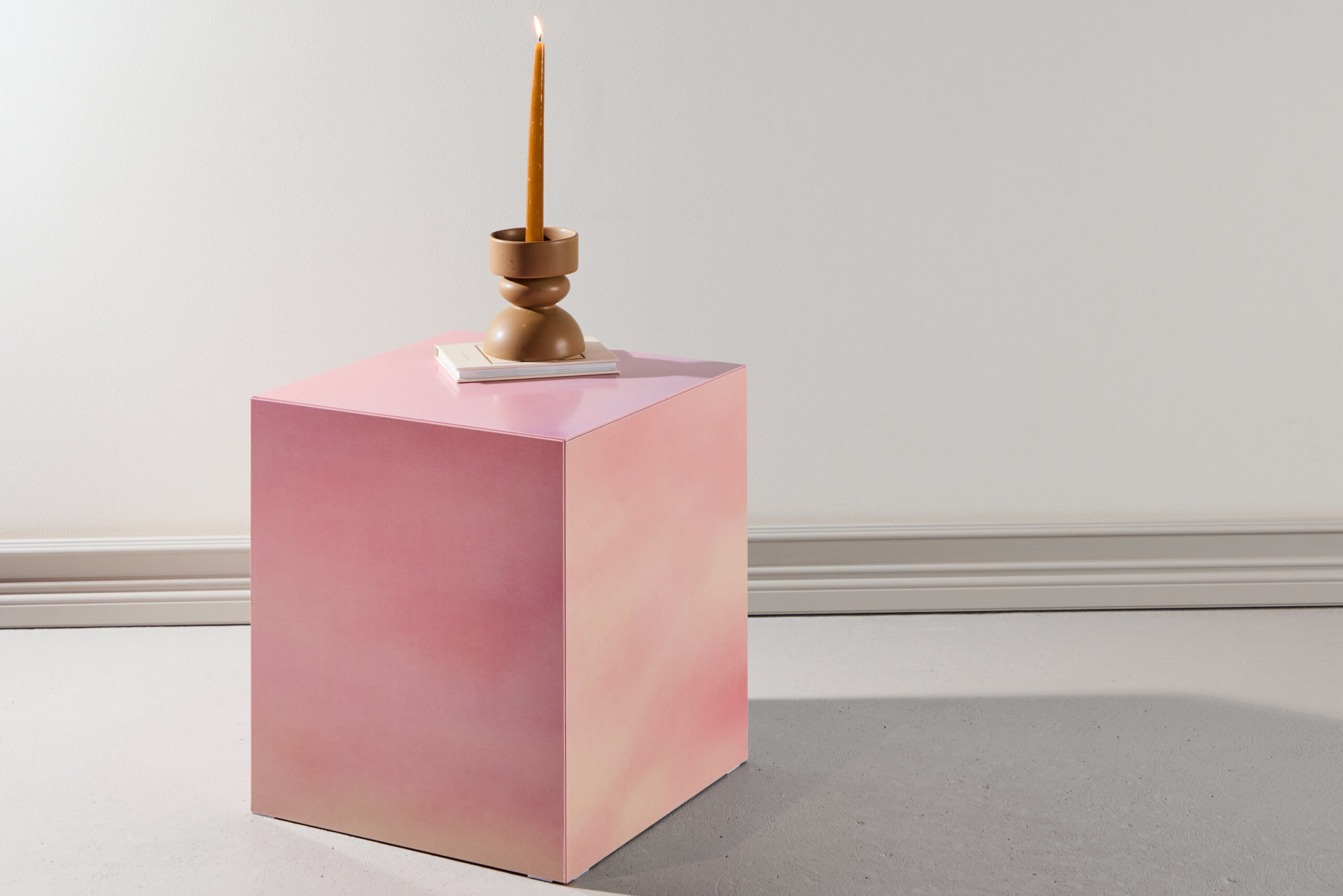 Table basse York 45x40x40 cm - Rose