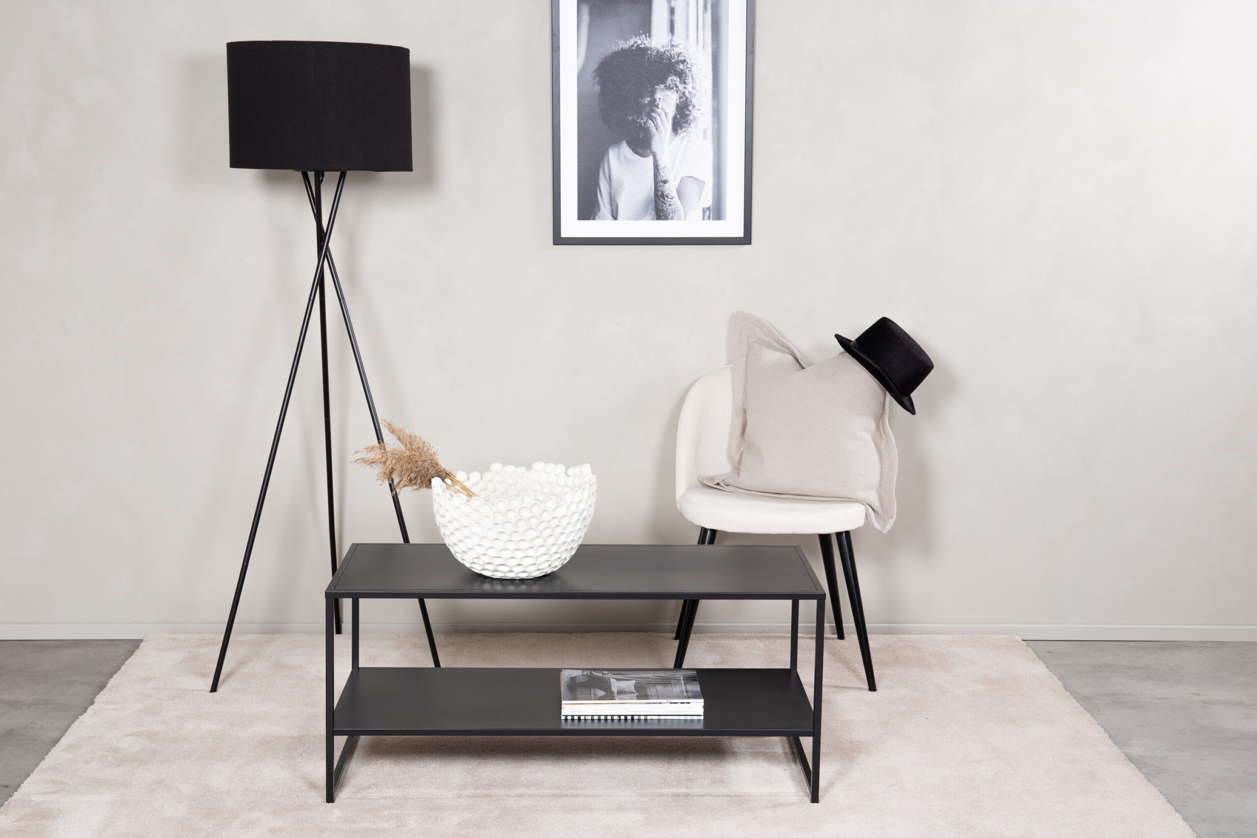 Table d’appoint Staal - Noir