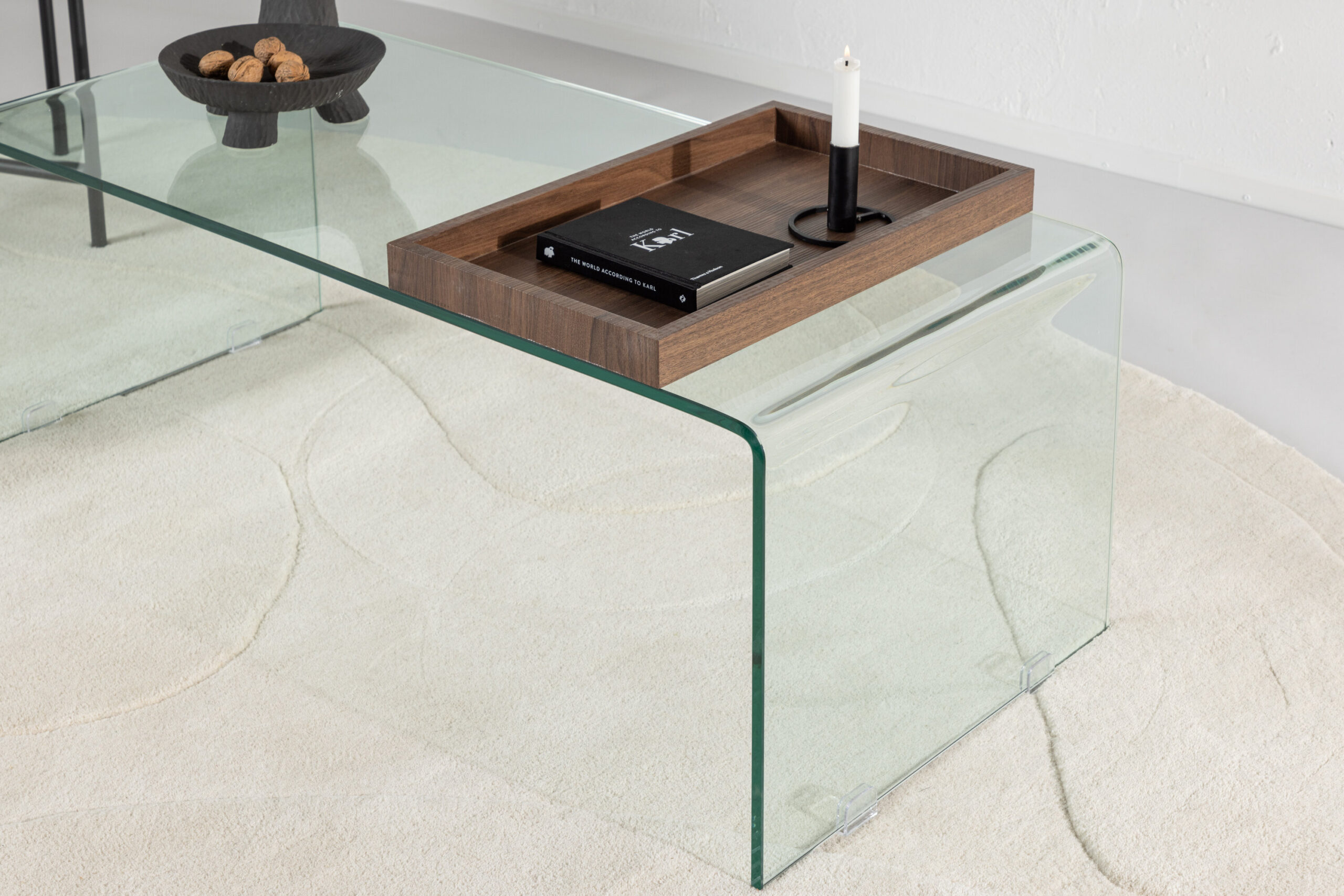Table basse Telemark - Verre transparent – Image 2