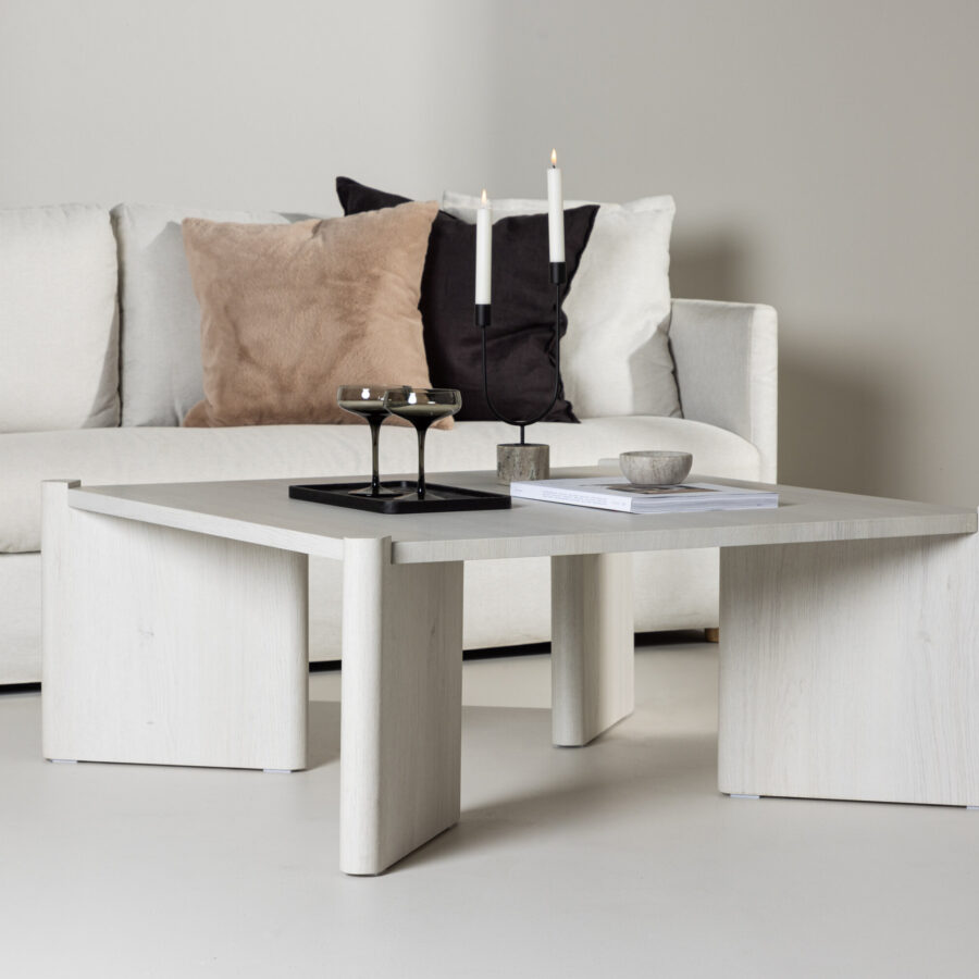 Table basse Rogaland - Bois blanchi