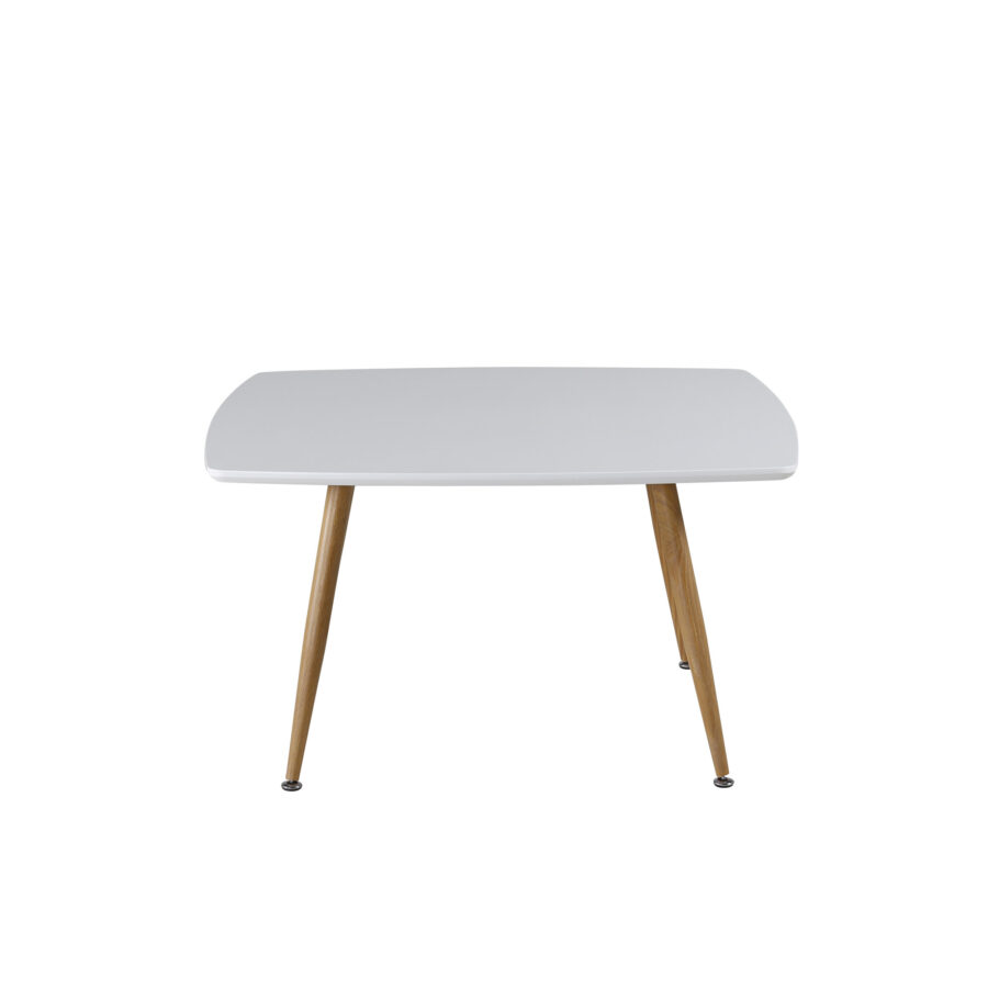 Table basse Plaza - 80x80 cm - Blanc