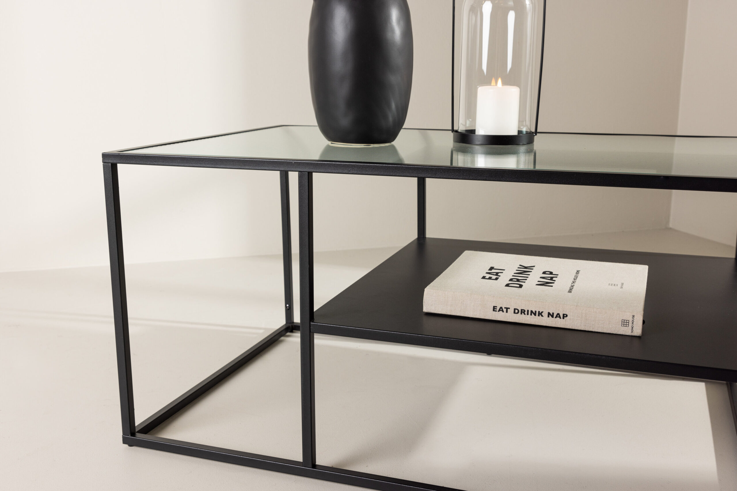 Table basse Campinas - Noir / Noir – Image 2