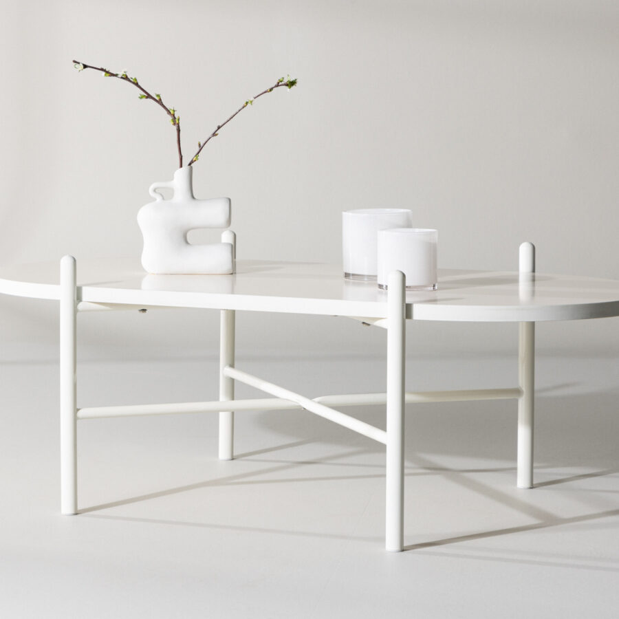 Table basse Pueblo - 60x120 cm - Beige