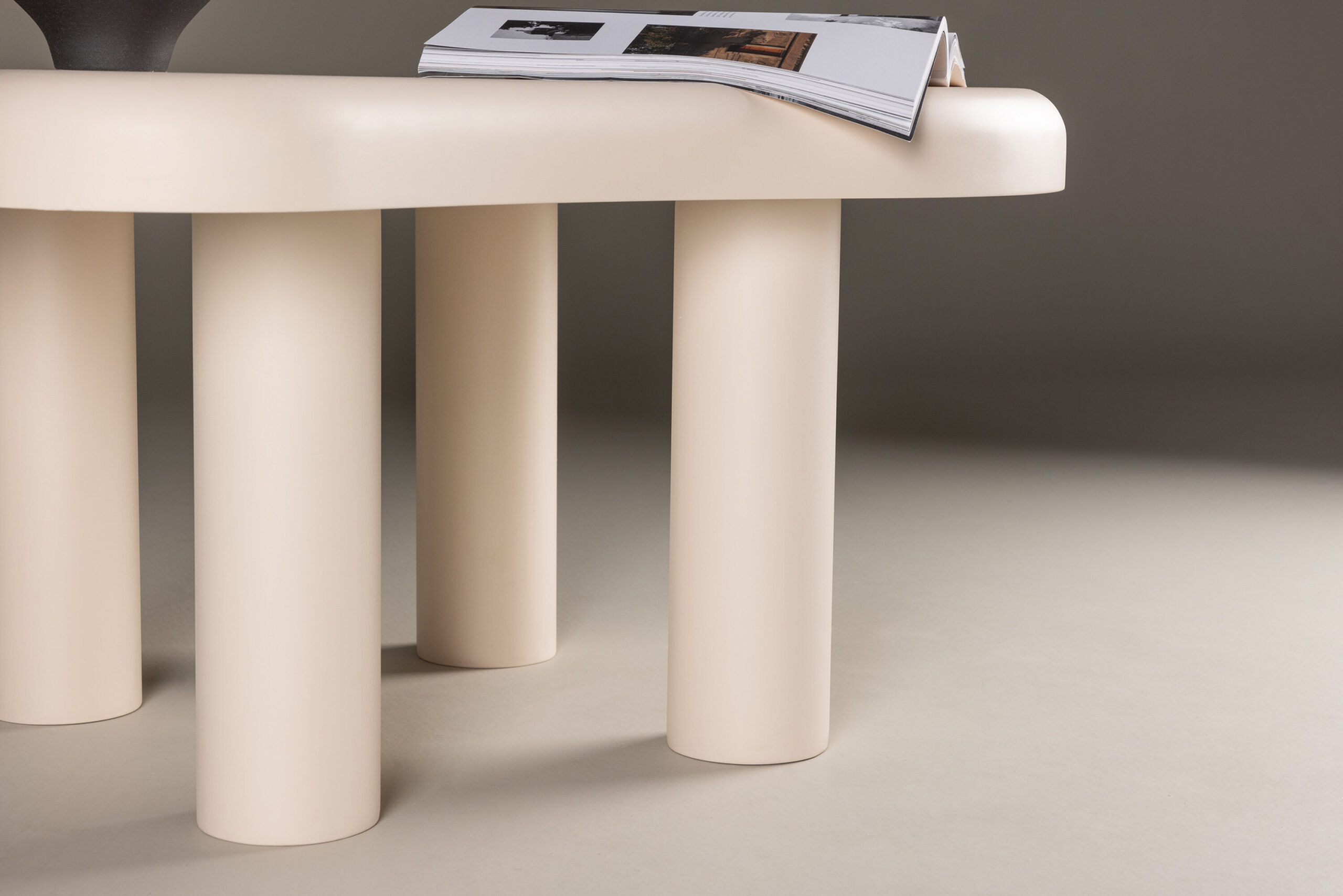 Table basse Strömstad - 71x100 cm - Blanc – Image 2
