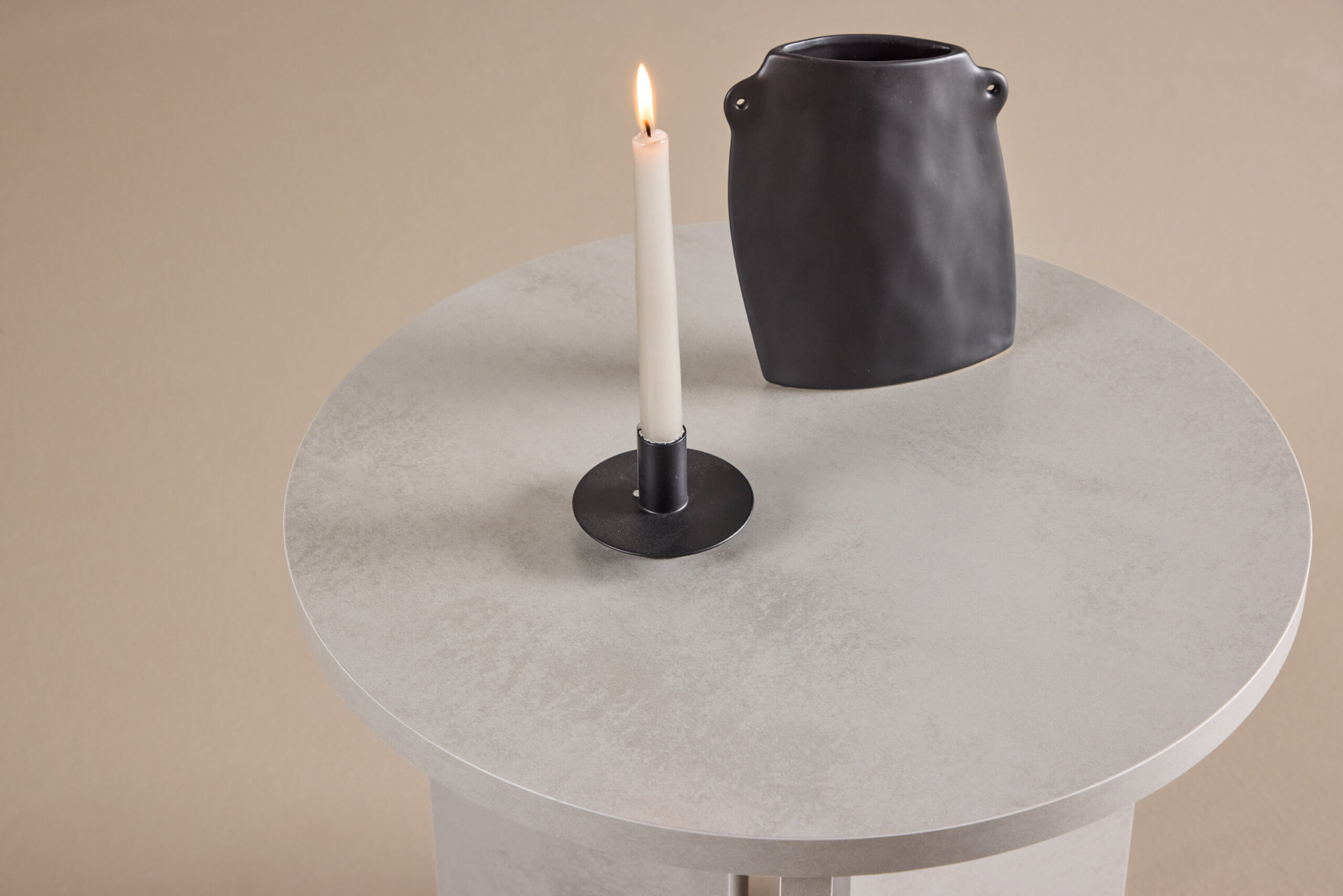 Table basse Söderhamn - ø55 cm - Argent – Image 3