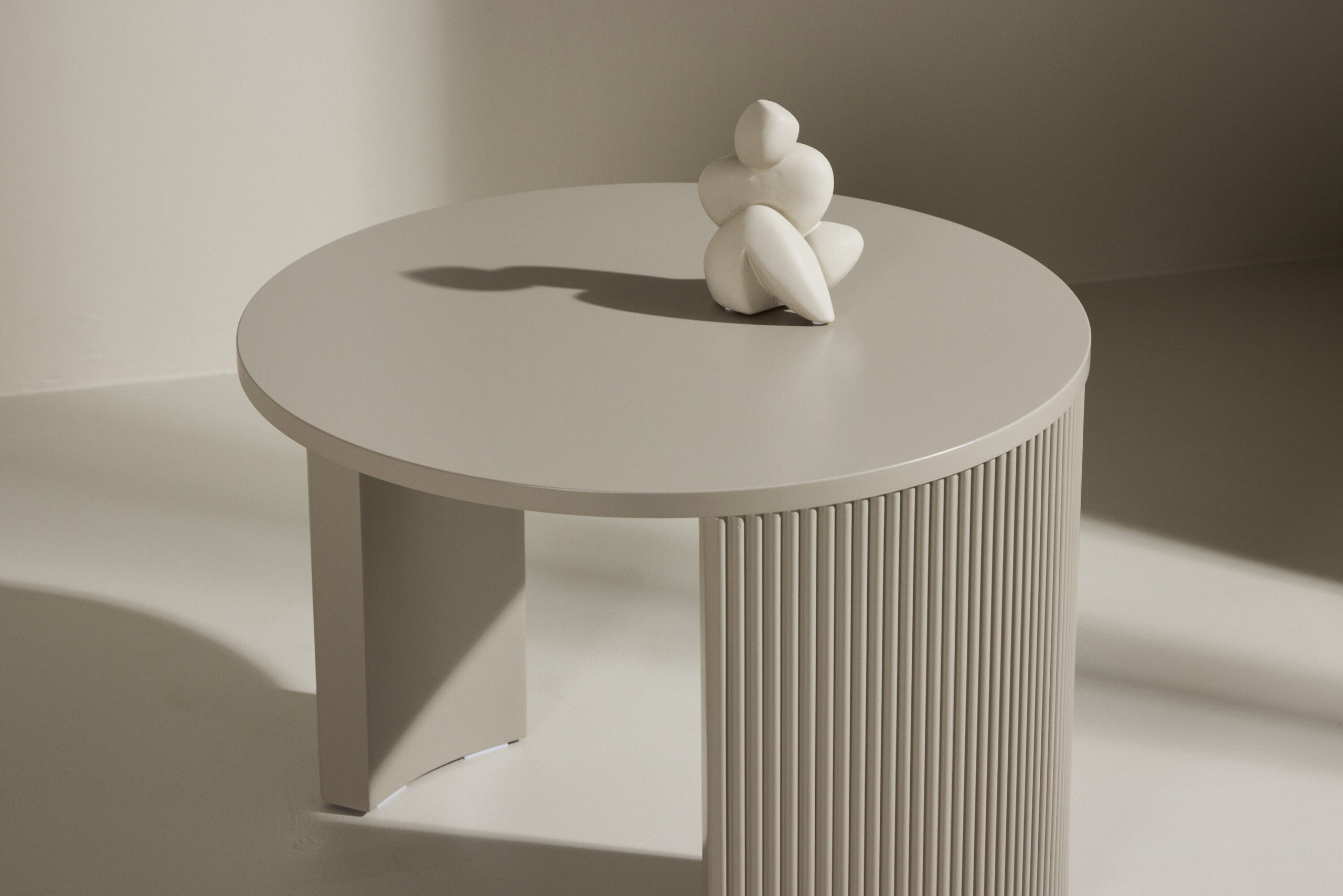 Table basse Bristol - ΓΈ60x45 cm - Beige β Image 2