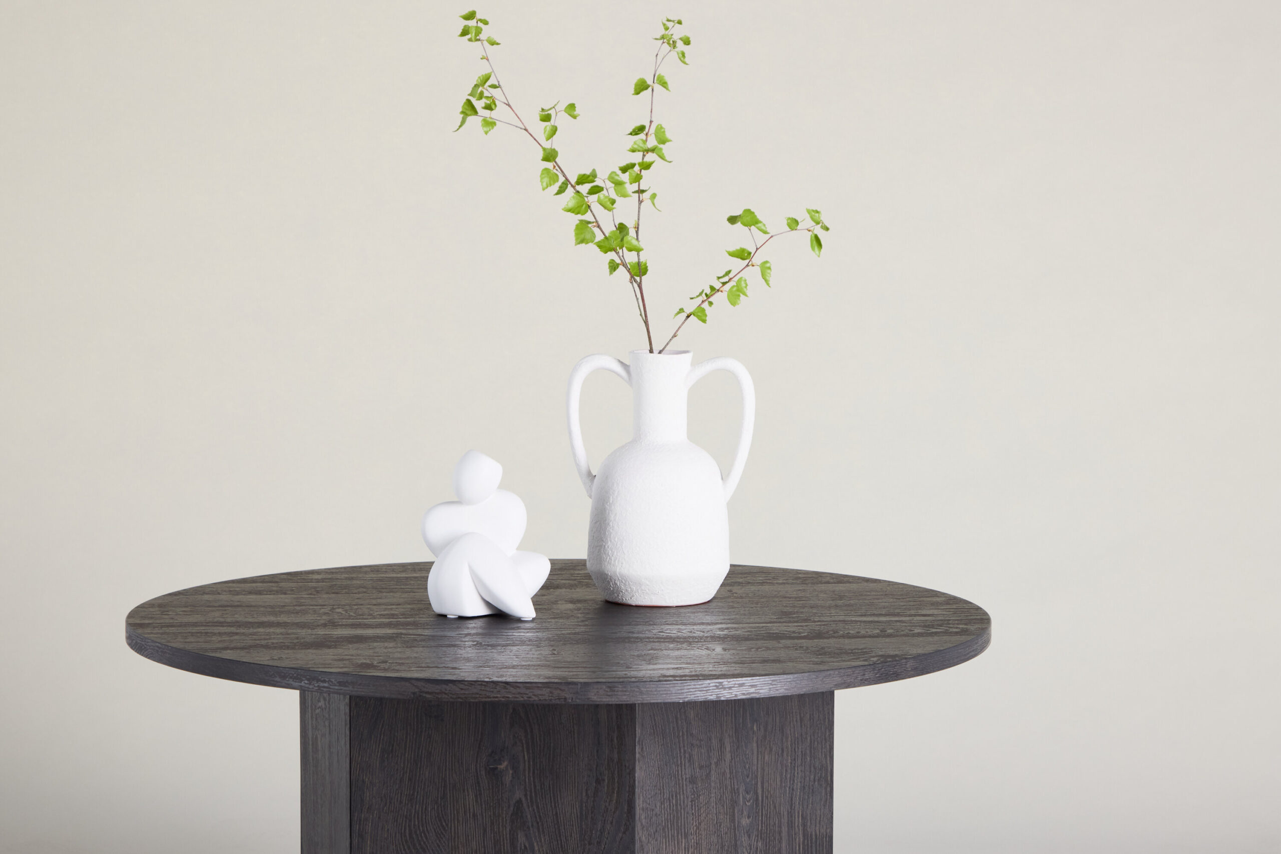 Table basse Tekla Ø80×45 cm - Noir – Image 2