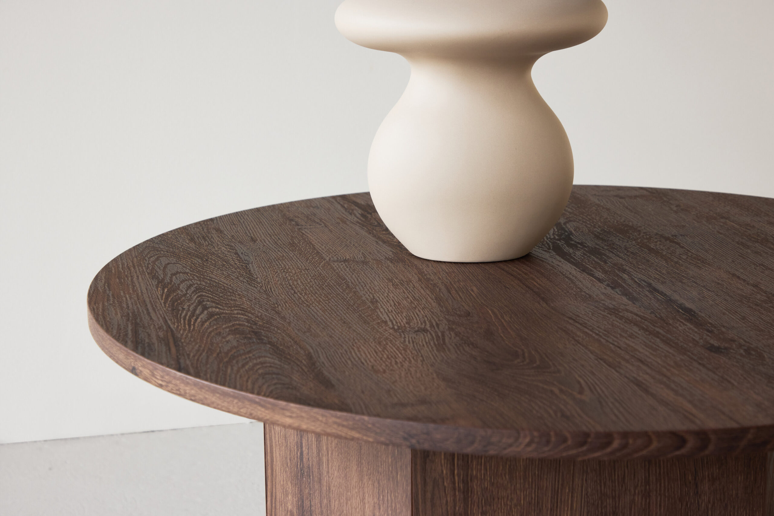 Table basse Tekla Ø 80×45 cm - Moka – Image 2