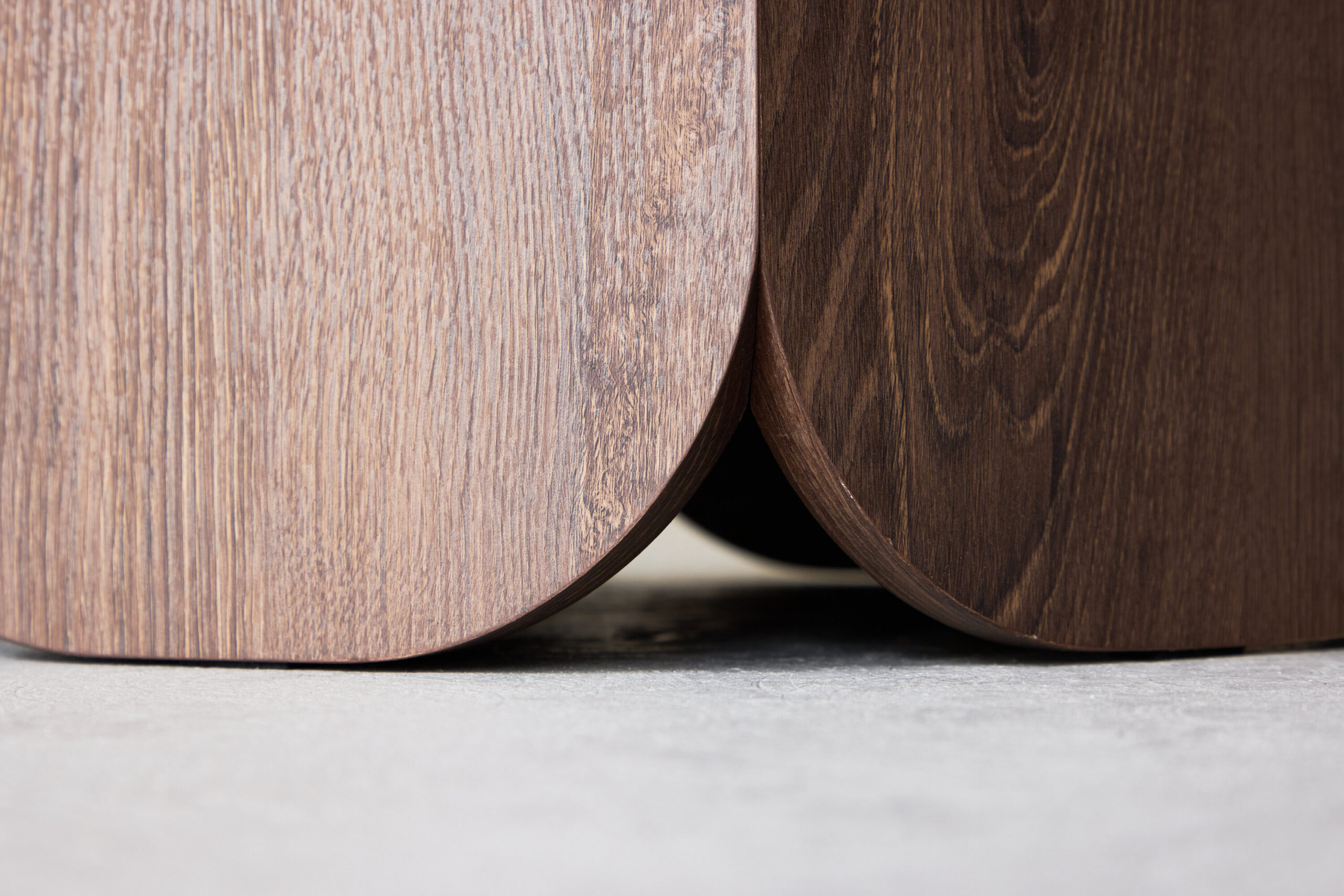 Table basse Tekla Ø 80×45 cm - Moka – Image 3