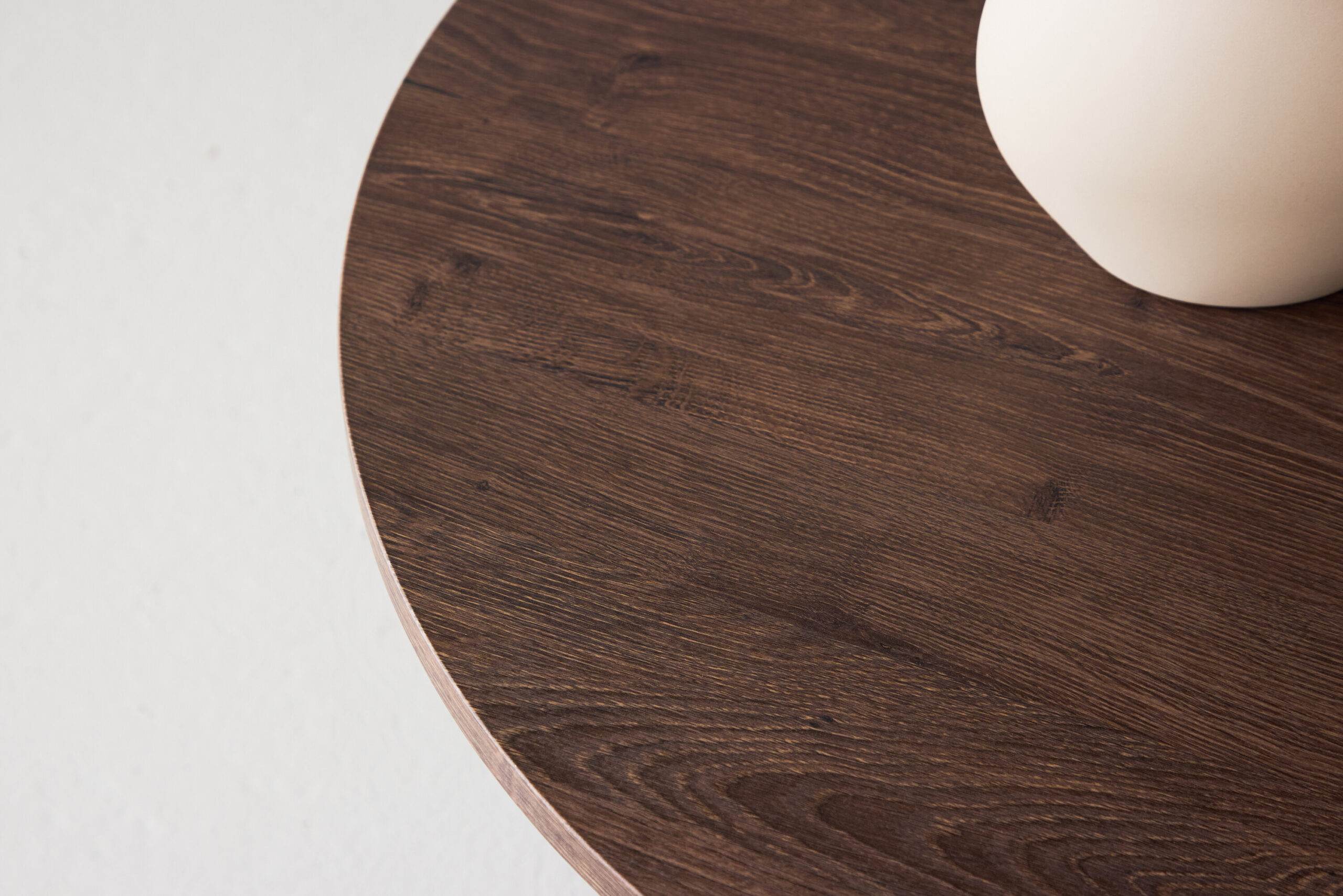 Table basse Tekla Ø 80×45 cm - Moka – Image 4