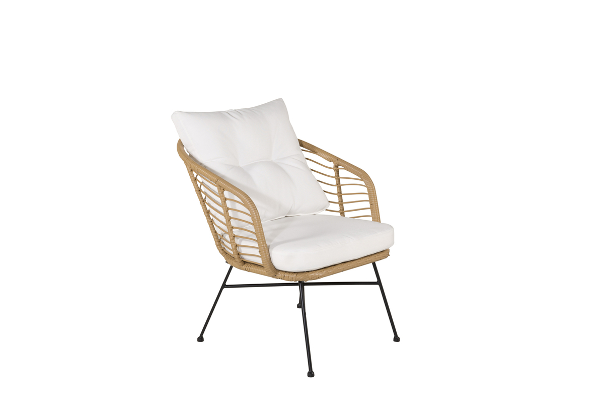 Ensemble outdoor en acier naturel avec coussins Stilren – Image 5