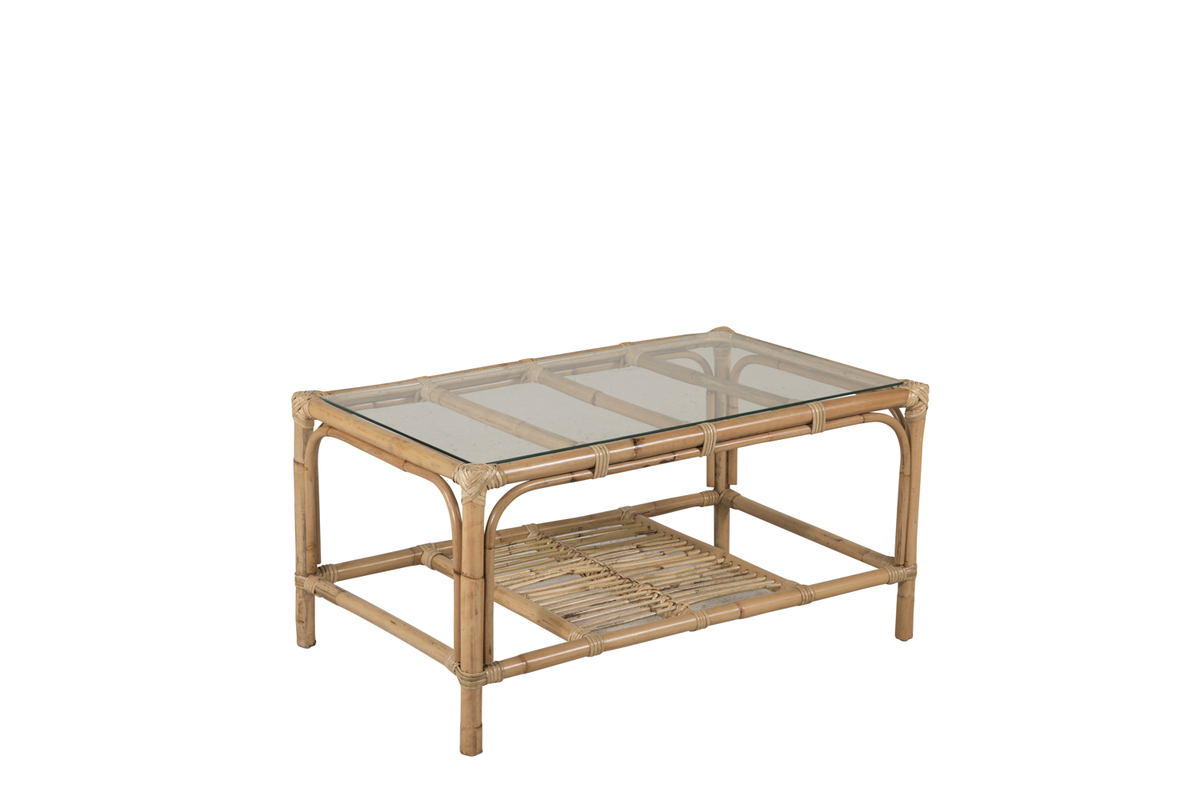 Set de jardin lounge en rotin naturel avec coussins Loungegrupp – Image 5