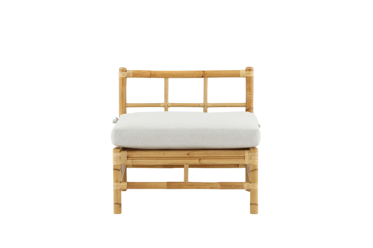 Canapé de terrasse avec coussins Module Canapé Extérieur – Image 2