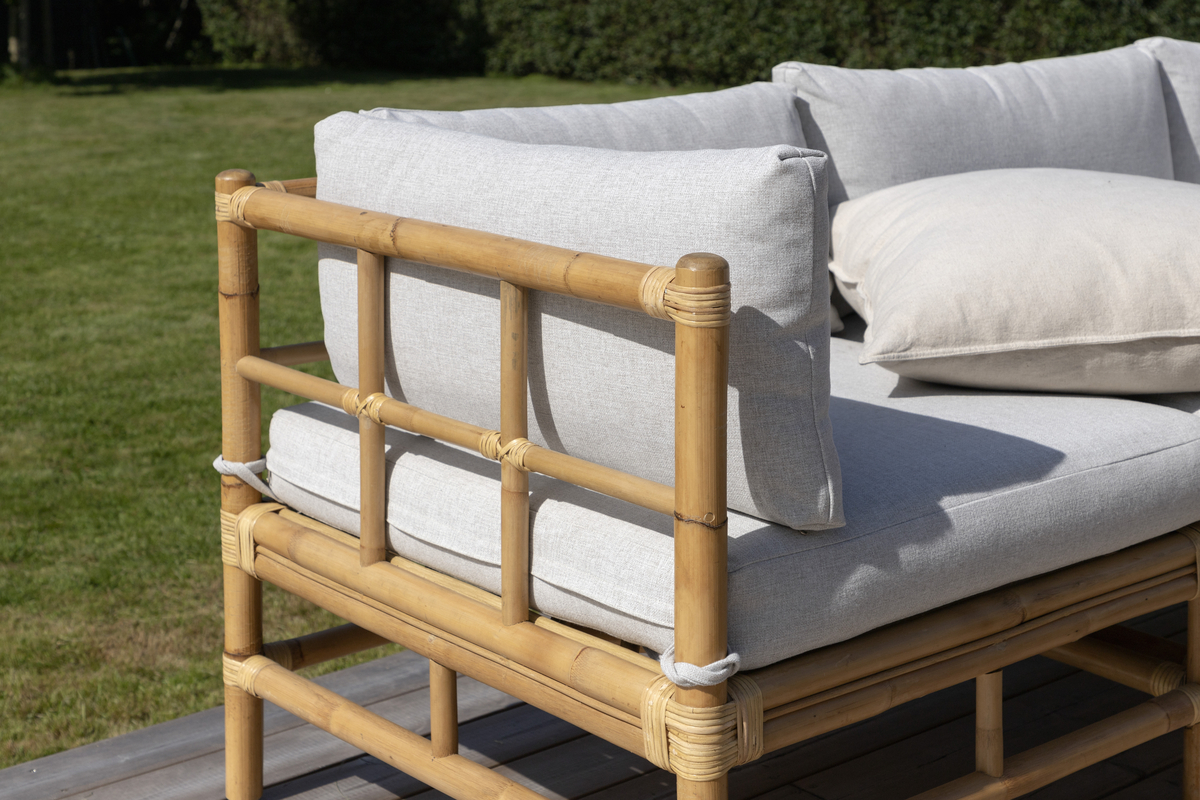 Canapé de terrasse avec coussins Module Canapé Extérieur – Image 20