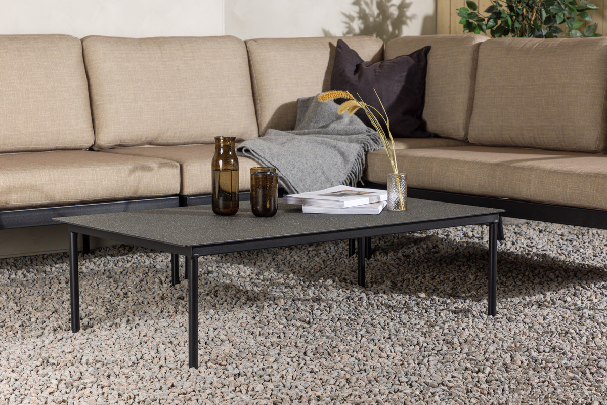 Set de jardin lounge en acier beige avec coussins Upplev – Image 8