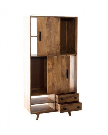 Armoire Manguier Bois Naturel Athezza – Image 5