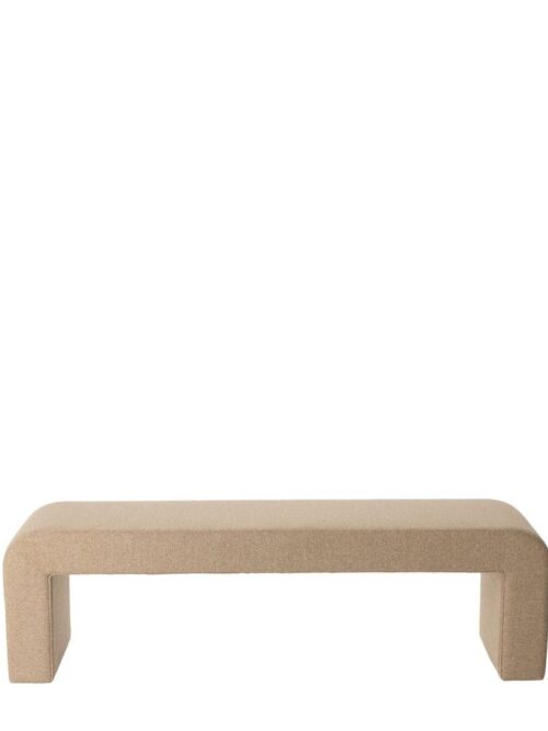 Banc Velours Beige Lhassa — Athezza