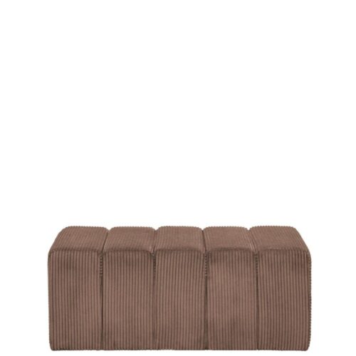 Banc Velours Taupe Melvin — Athezza