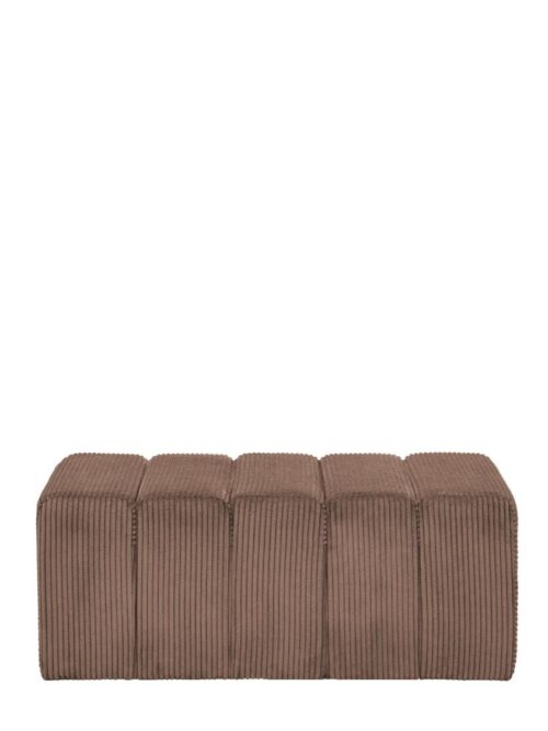 Banc Velours Taupe Melvin — Athezza