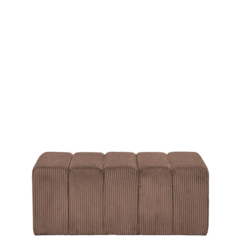 Banc Velours Taupe Melvin — Athezza