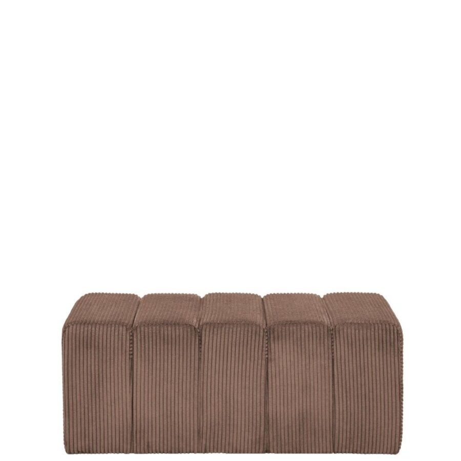 Banc Velours Taupe Melvin — Athezza