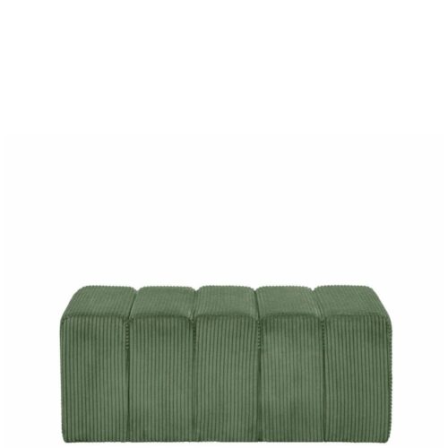 Banc Velours Vert Melvin — Athezza