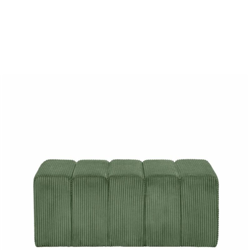 Banc Velours Vert Melvin — Athezza