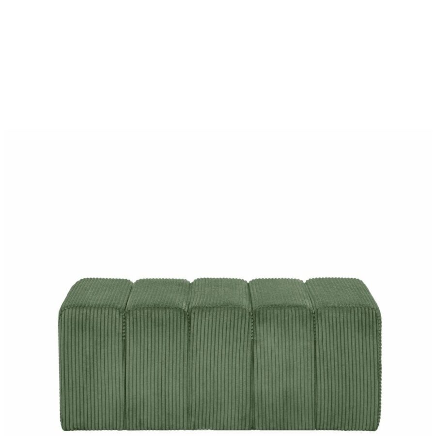 Banc Velours Vert Melvin — Athezza