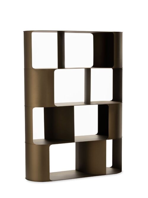 Bibliothèque Métal Bronze Eski — Athezza