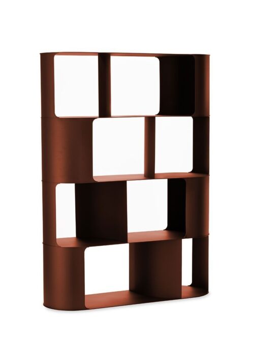 Bibliothèque Métal Terracotta Eski — Athezza