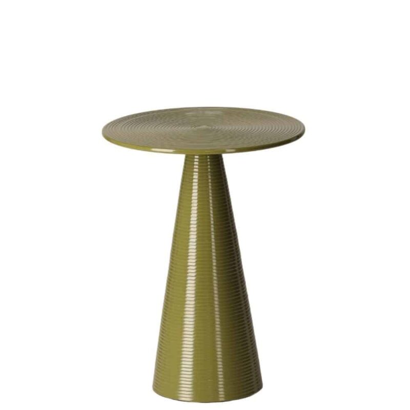 Bout de Canapé Métal Vert Olive Lucca — Athezza