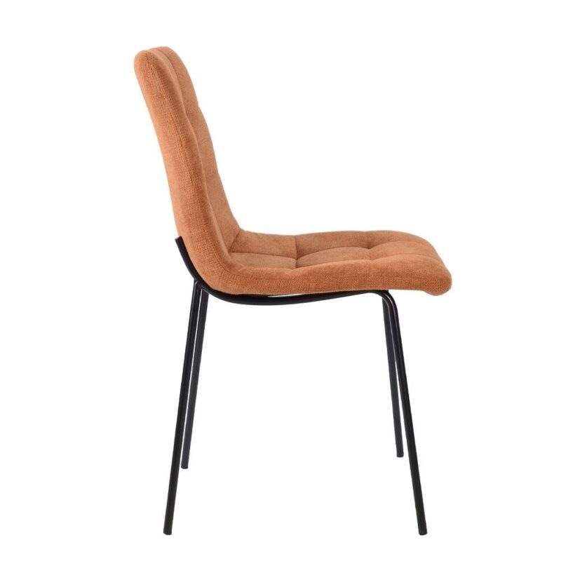 Chaise Velours Fox Liona — Athezza