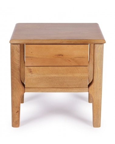 Table de Chevet Manguier Naturel Itarsi Athezza – Image 3