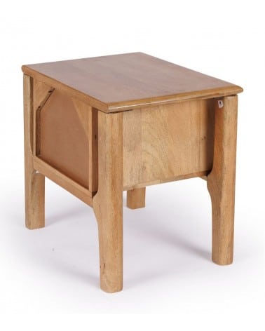 Table de Chevet Manguier Naturel Itarsi Athezza – Image 5