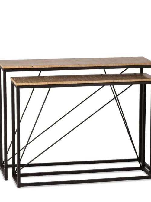 Console D’entrée Métal Tripoli — Athezza