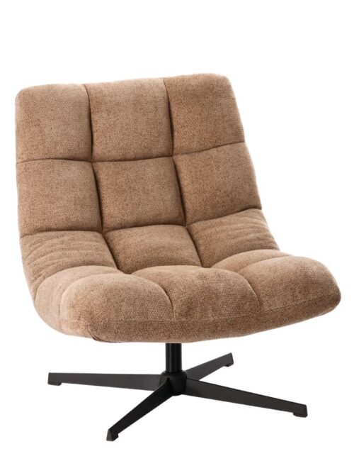 Fauteuil Montclar Weimar Athezza — tissu chiné Weimar, structure bois