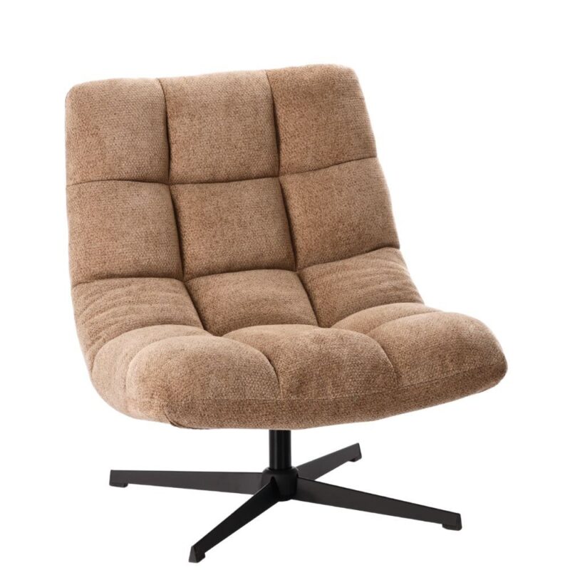Fauteuil Montclar Weimar Athezza — tissu chiné Weimar, structure bois