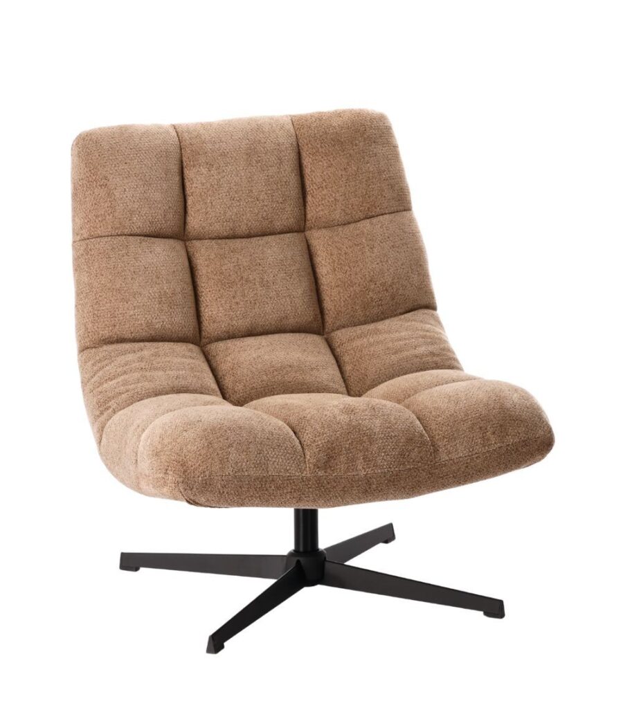 Fauteuil Montclar Weimar Athezza — tissu chiné Weimar, structure bois