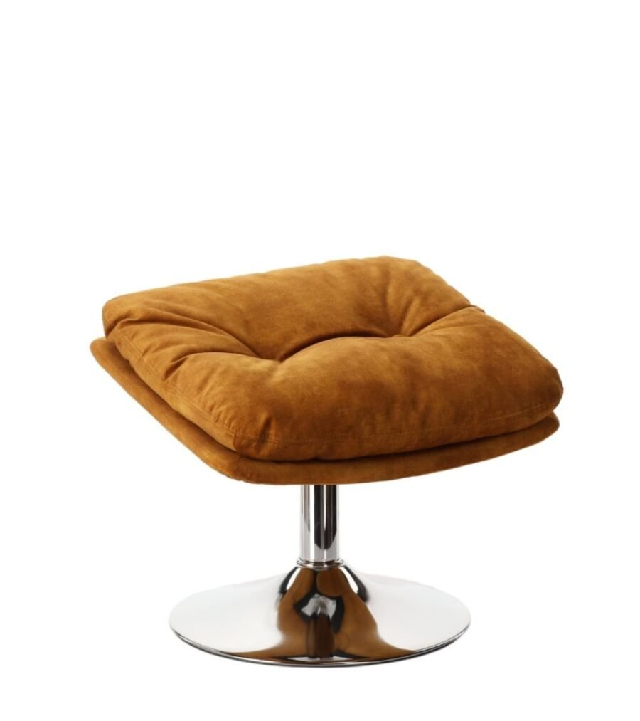 Repose-pied Velours Gold Memento — Athezza