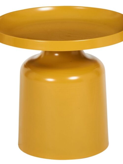 Table Basse Acier Moutarde Matt — Athezza