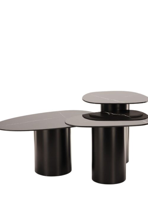 Table Basse Céramique Métal Vega — Athezza