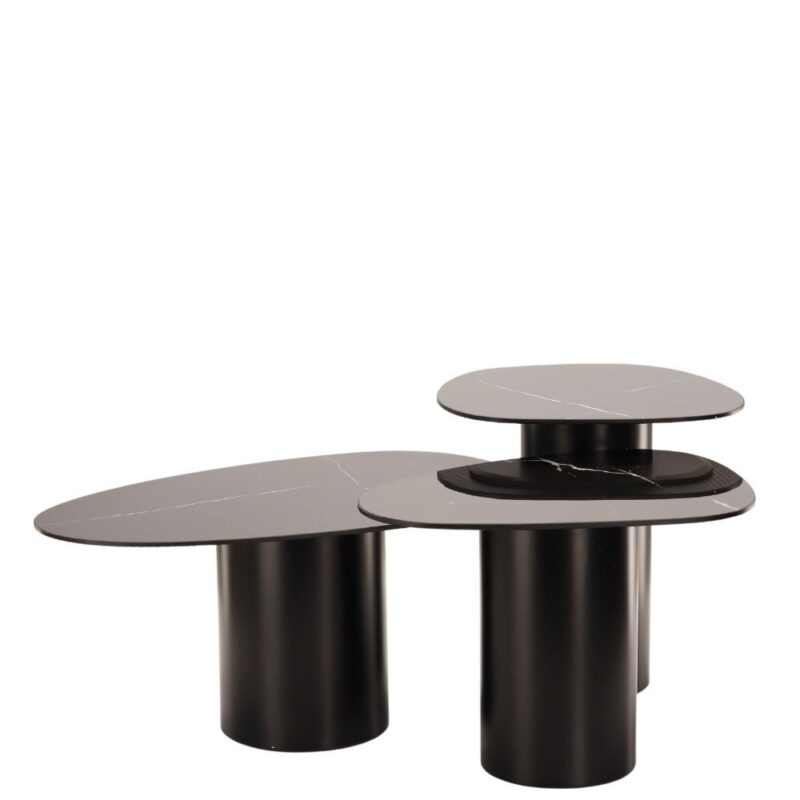 Table Basse Céramique Métal Vega — Athezza