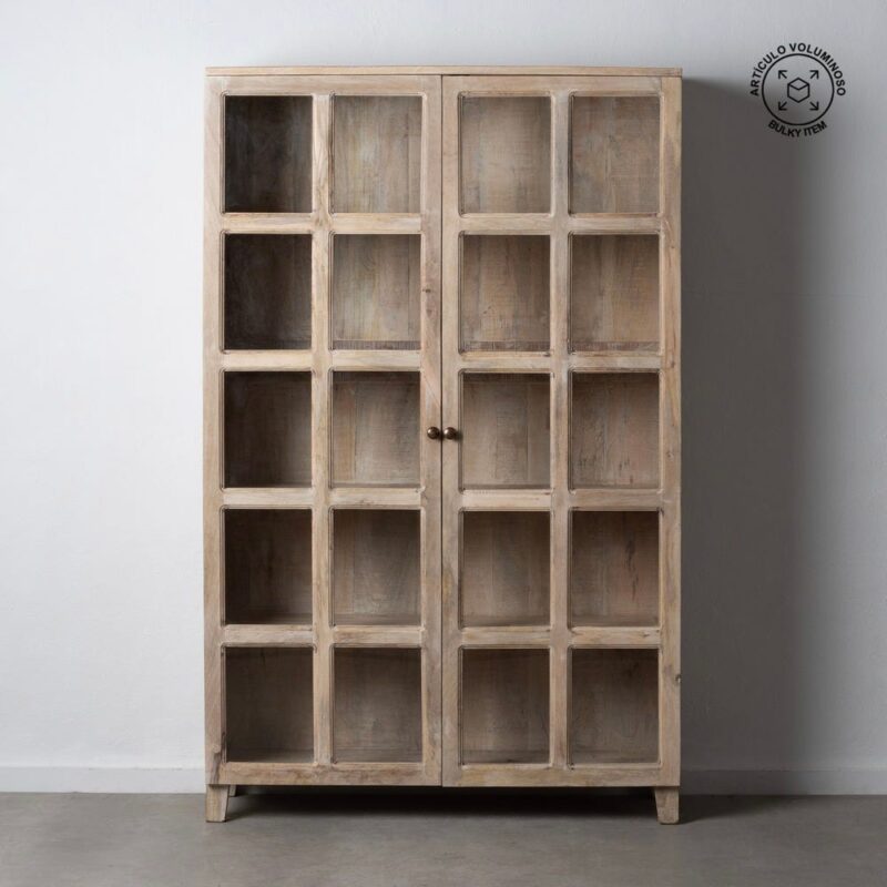 Vitrine Manguier Blanc Ixia 115cm
