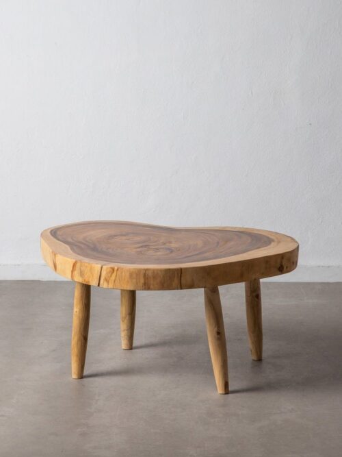 Table Basse Naturel Brutaliste Ixia 70cm