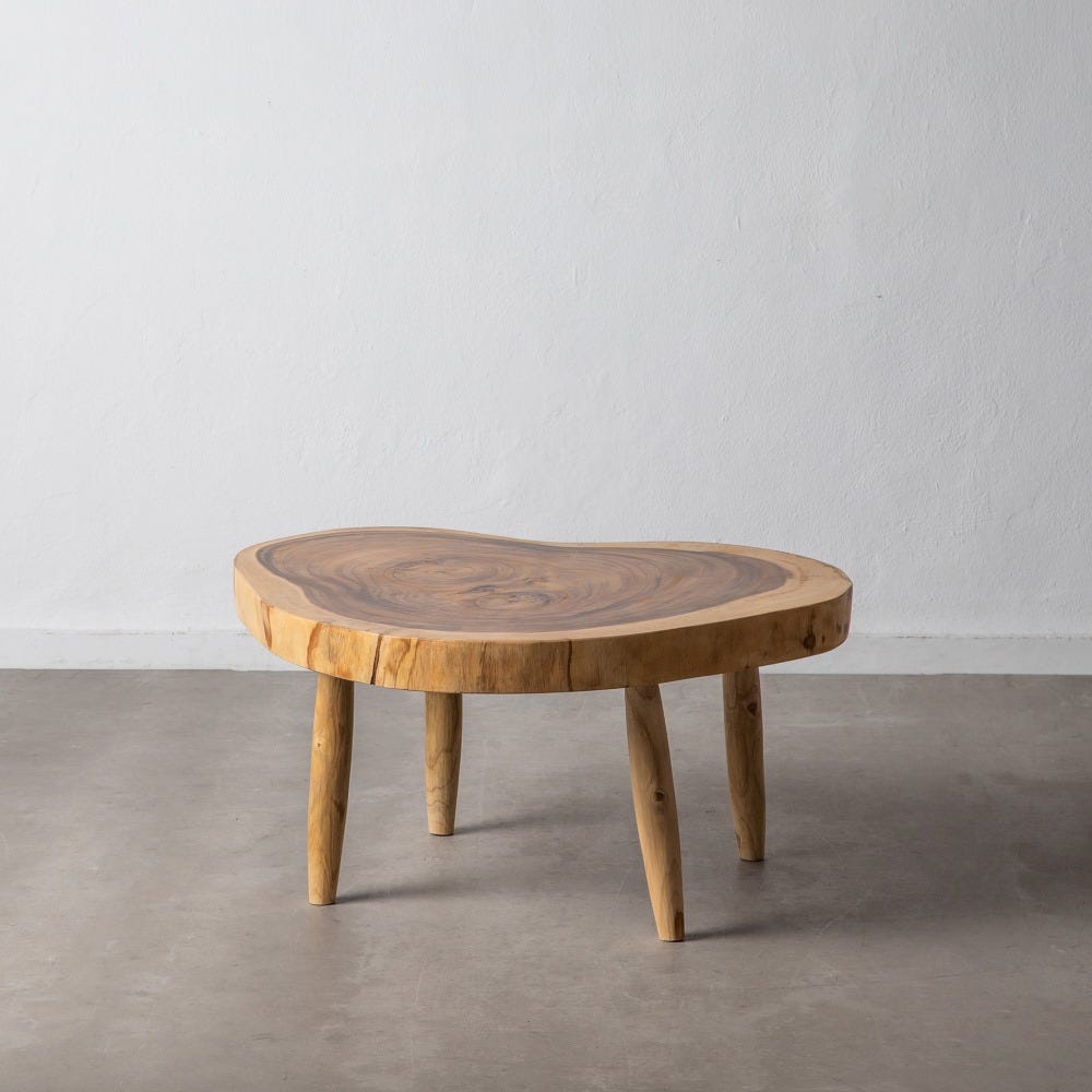 Table Basse Naturel Brutaliste Ixia 70cm