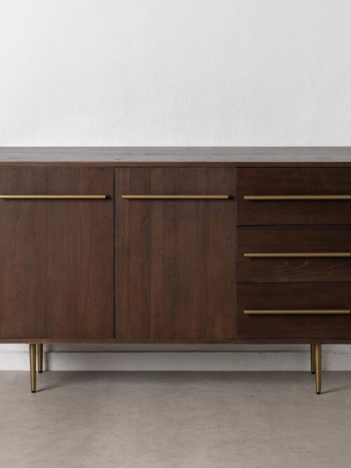 Buffet Marron Ixia 130cm