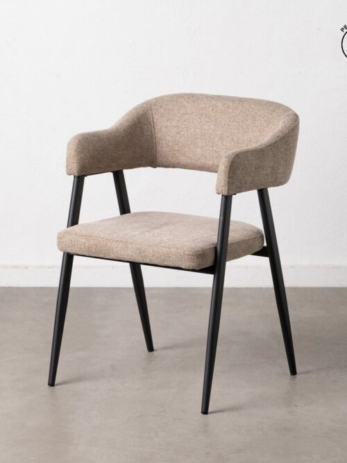 Chaise Tissu-Métal Ixia