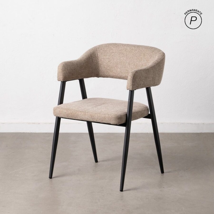 Chaise Tissu-Métal Ixia