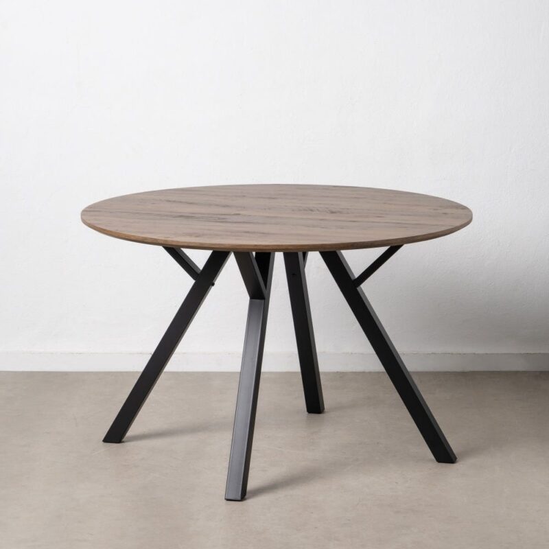 Table à Manger Marron-noir Ixia 120cm