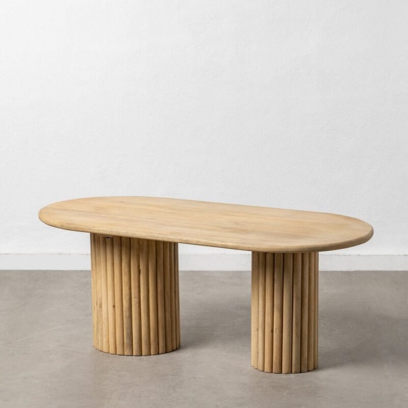 Table Basse Manguier Cannelées Ixia 120cm